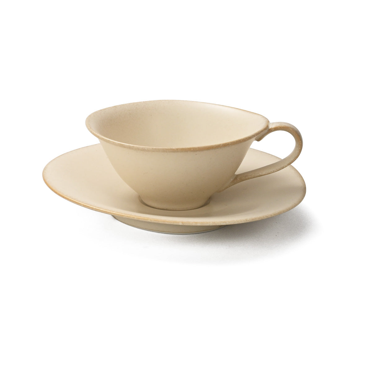 オーガニック ティーカップ&ソーサー バニラ