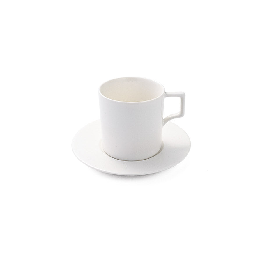 CHARIS カリス コーヒーカップ&ソーサー マットホワイト