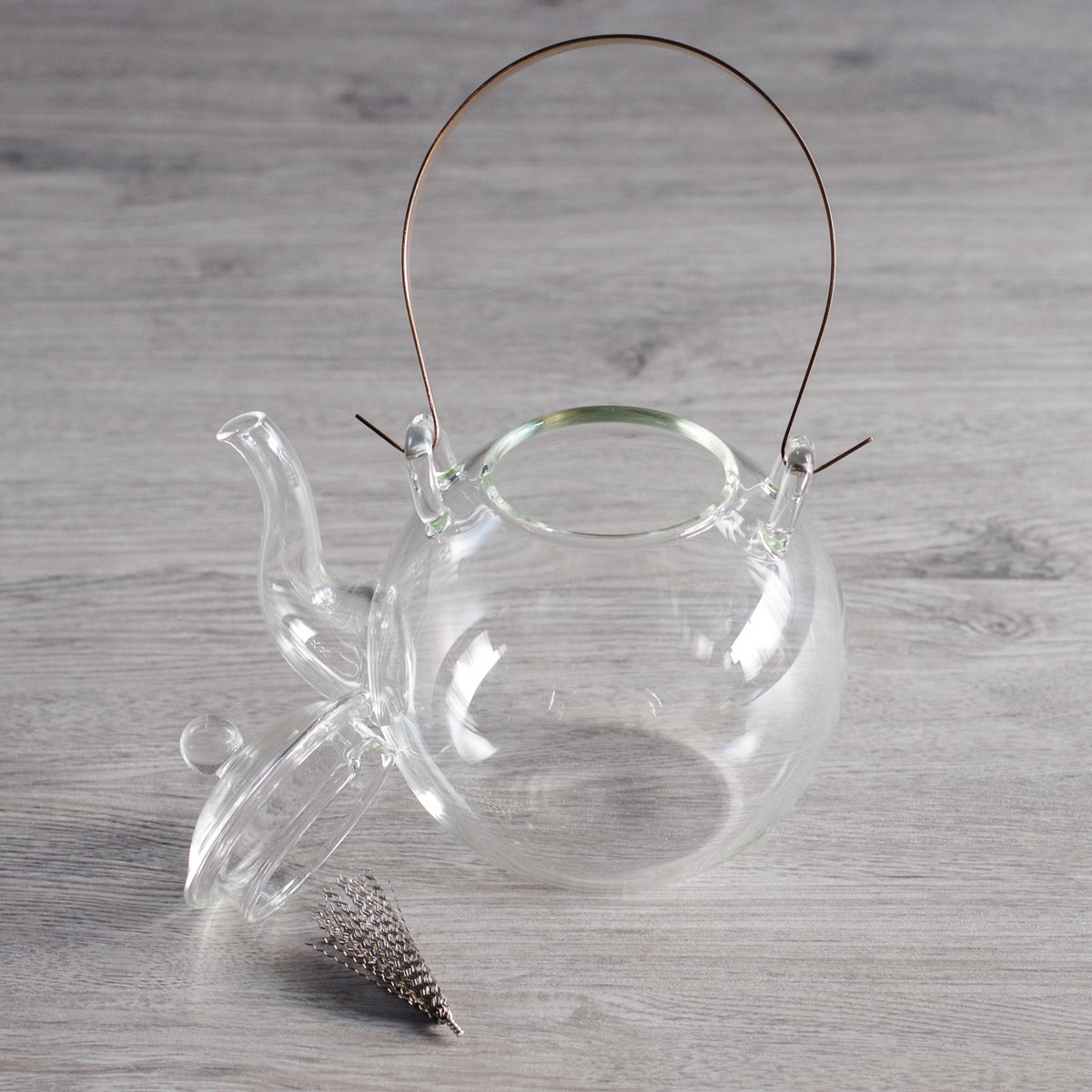 【透-Tou-】ジャンピングティーポット メタルストレーナー/ゴールド