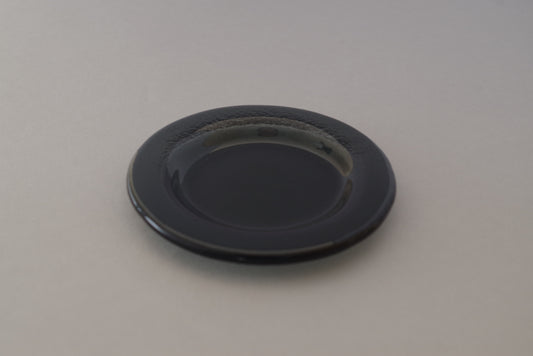 【Prism】硝子ミニプレート<ブラック>