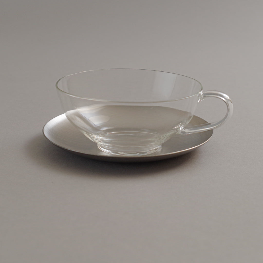 【透-Tou】シルバーフラットソーサー